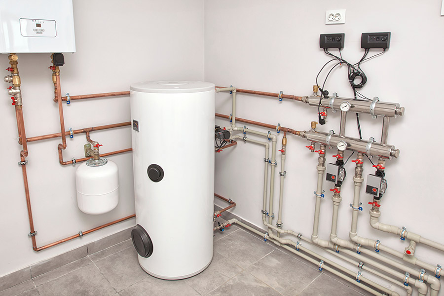 Boiler installation in Virginia Beach VA – condensing gas boiler